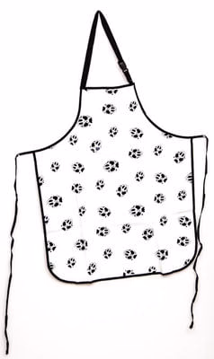 Paw Print Groomers Apron - Pet's Shop