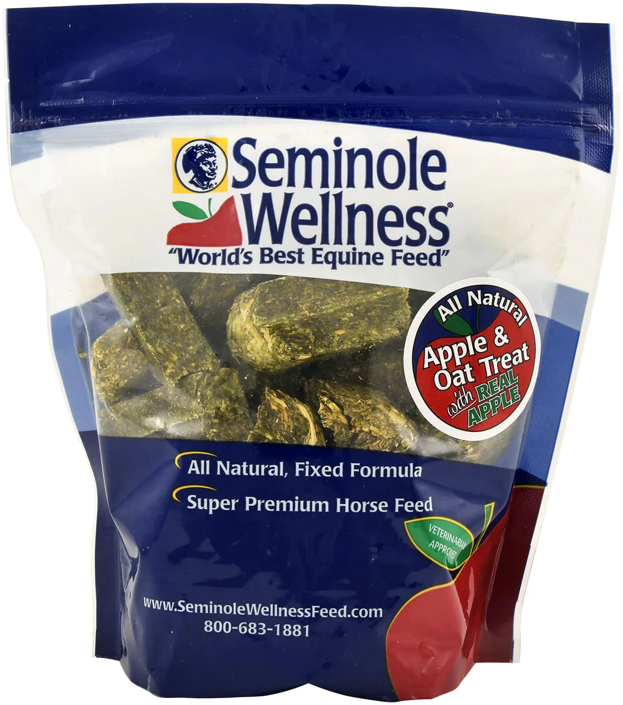 Seminole Wellness Apple and Oat Horse Treats - Pet's Shop