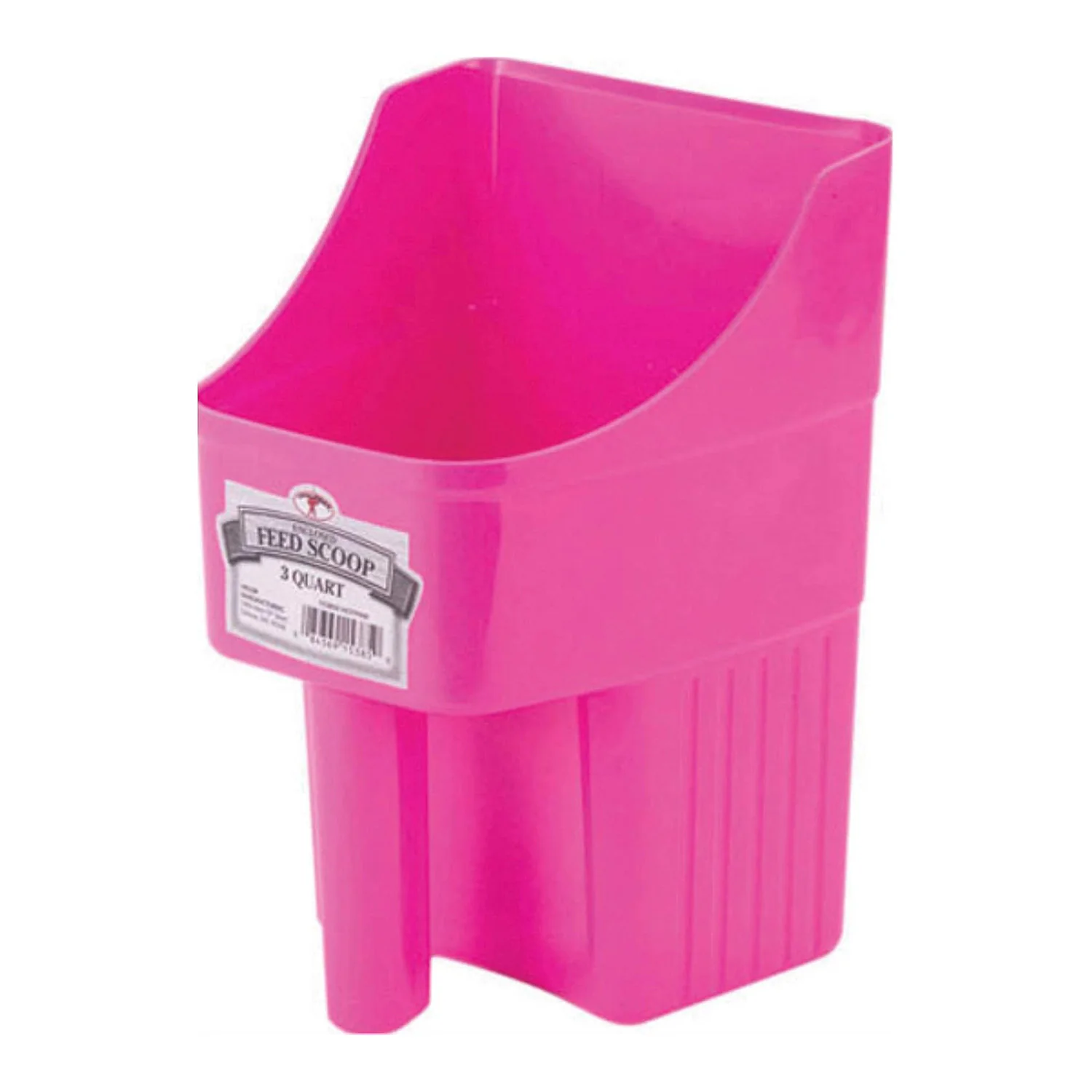 Plastic Enclosed Feed Scoop, 3 Quart - Pet's Shop