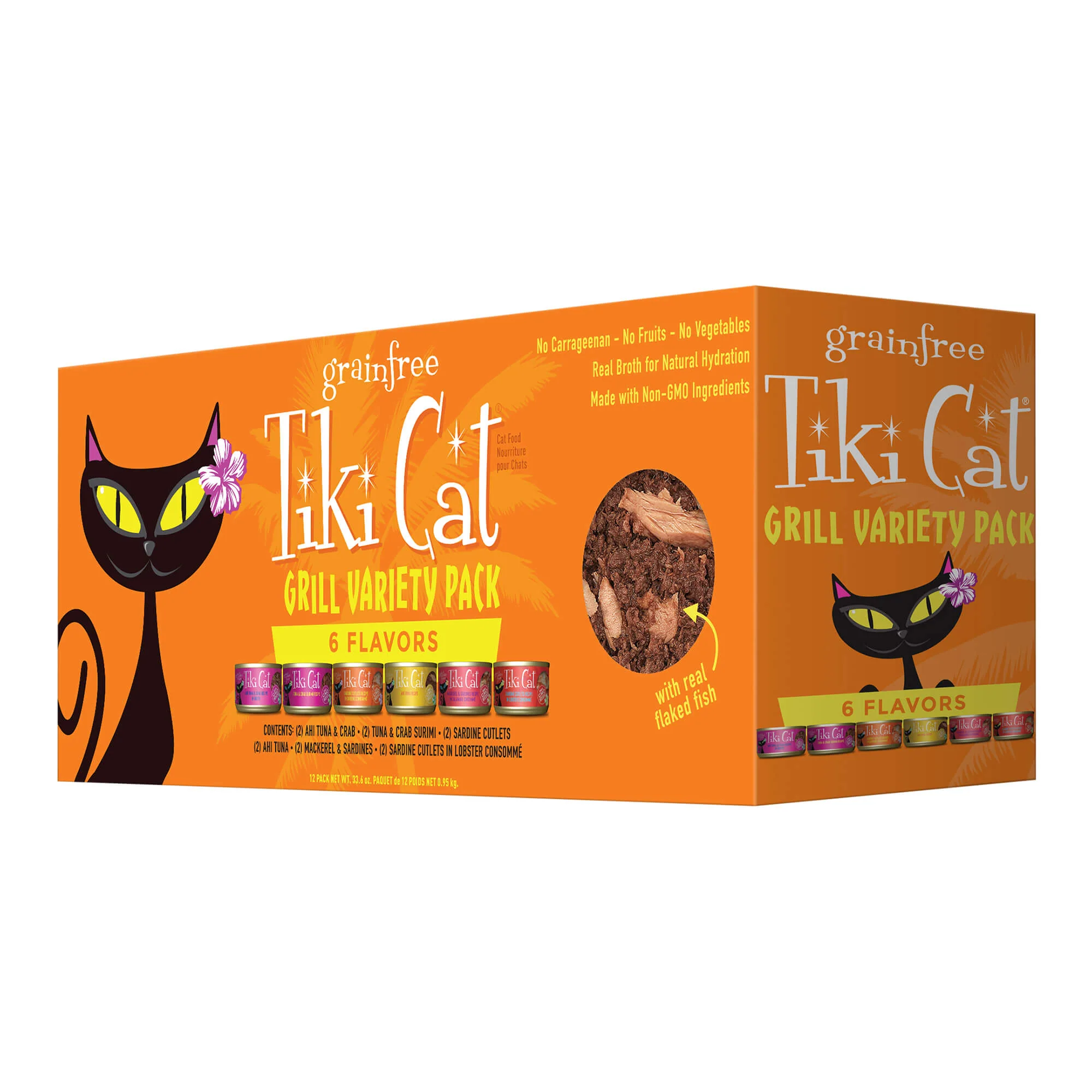 Tiki Cat Grill Wet Cat Food, Variety Pack - Pet's Shop