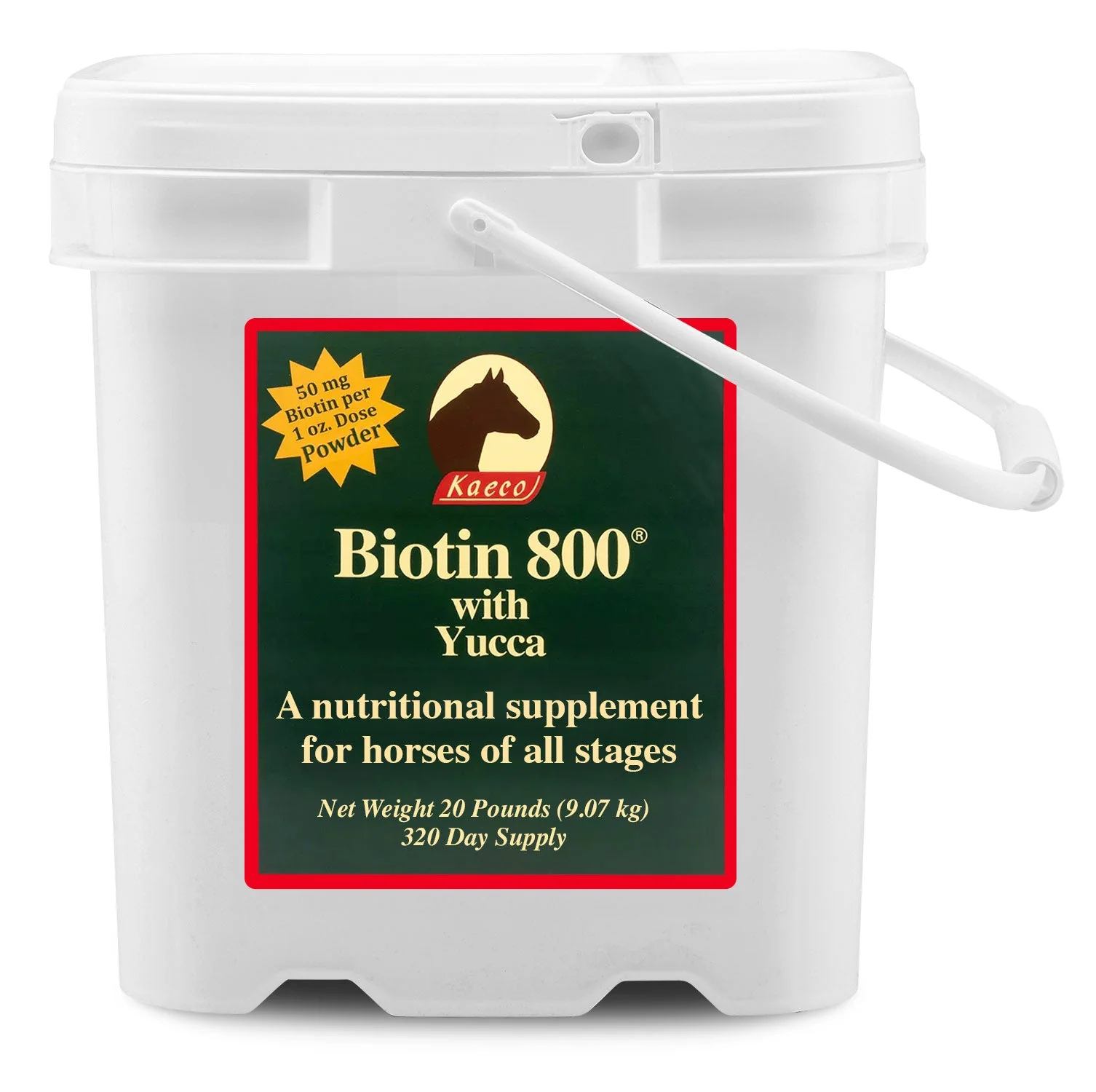 Biotin 800 Powder with Yucca - Pet's Shop