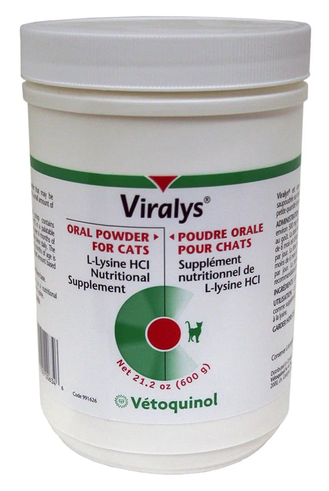 Vetoquinol Viralys L-Lysine Supplement for Cats - Pet's Shop