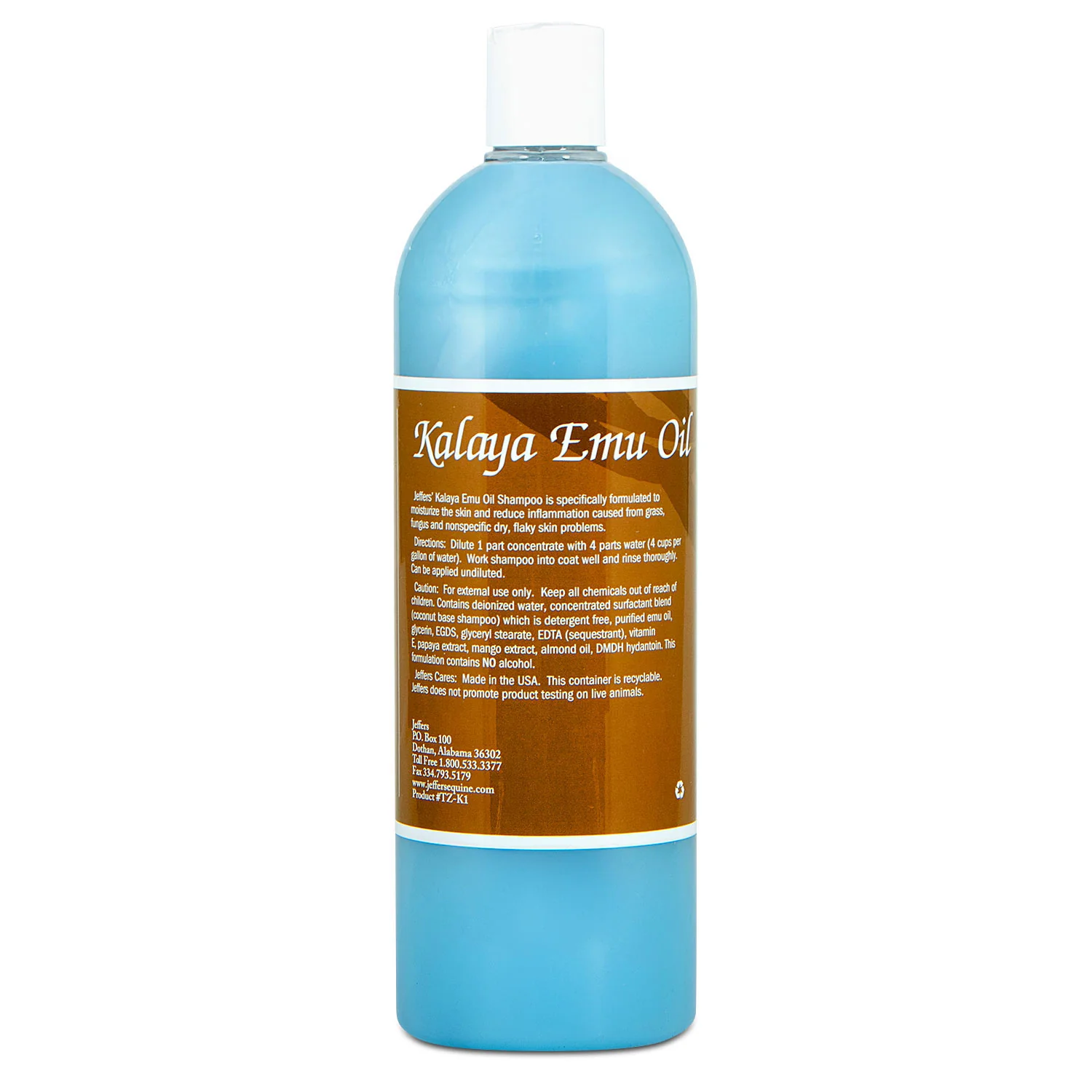 Equine Kalaya Emu Oil Shampoo for Horses - Pet's Shop