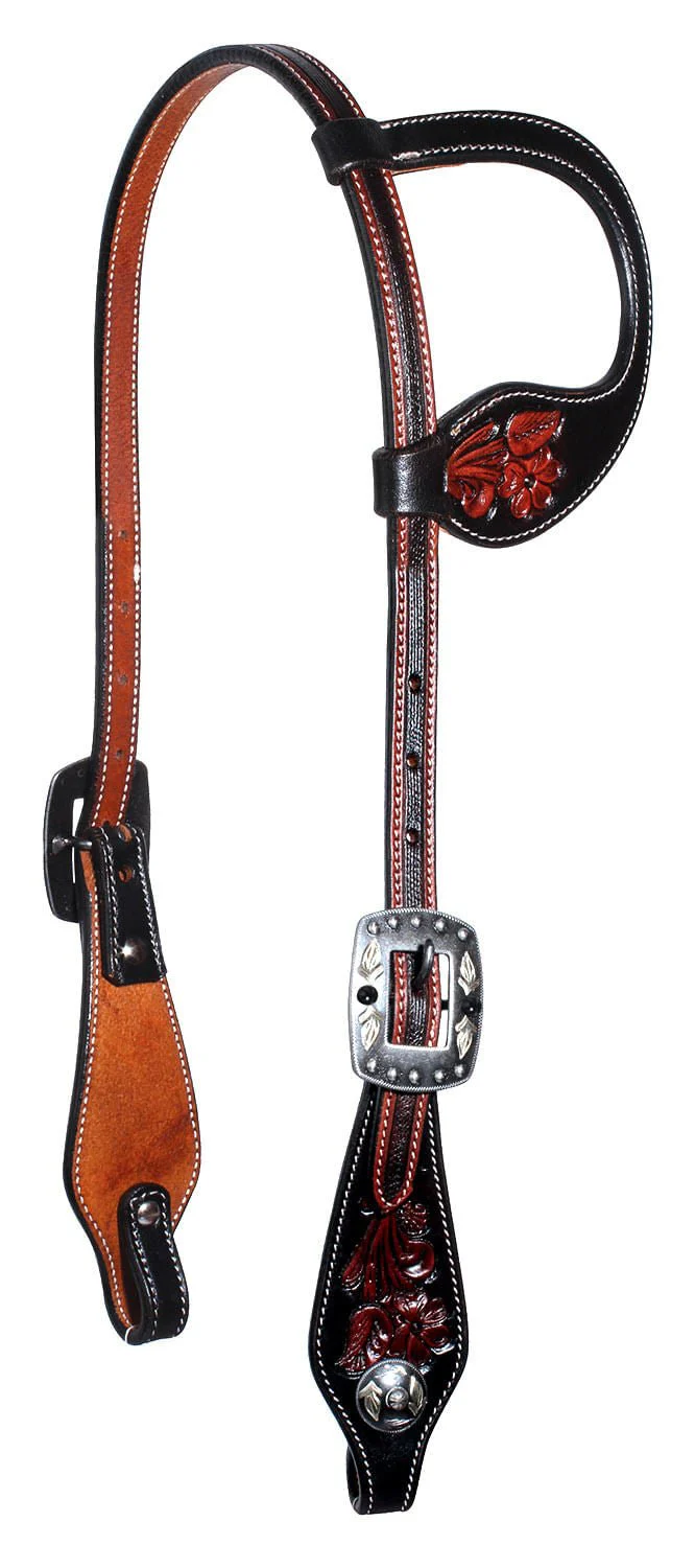 Professional's Choice Floral One-Ear Headstall - Pet's Shop