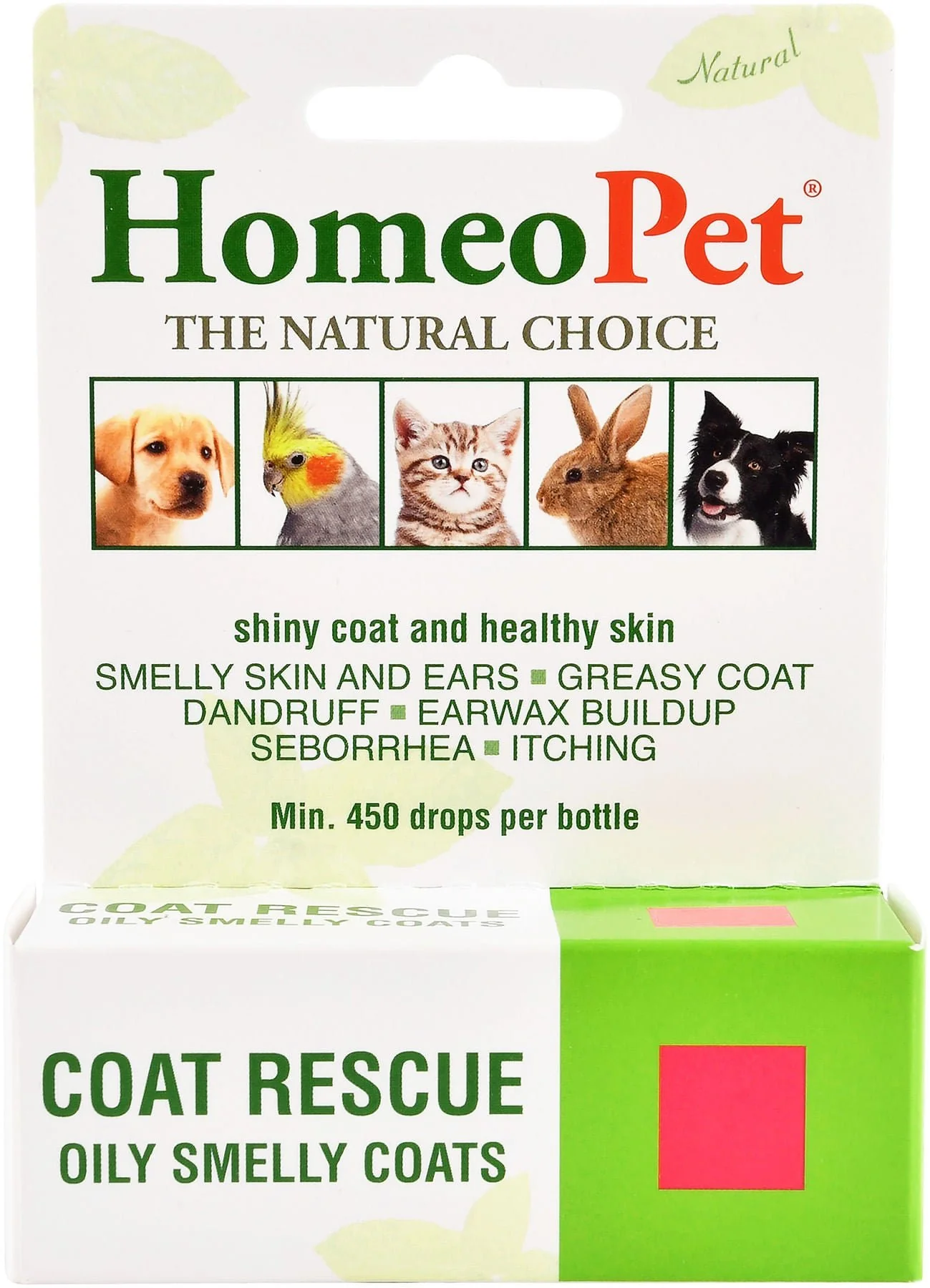 HomeoPet Coat Rescue, 15 mL - Pet's Shop