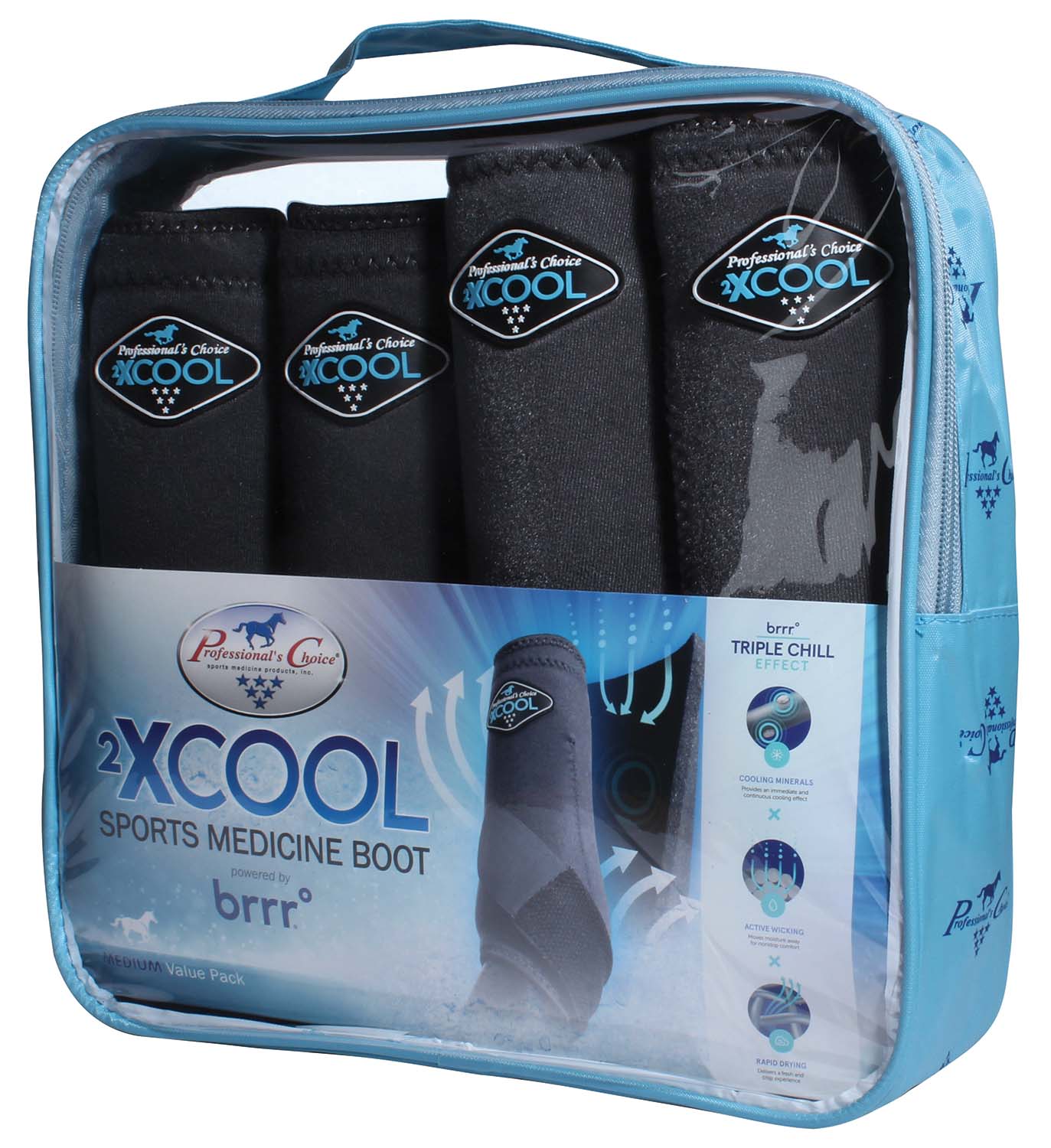 Professional's Choice 2XCool Sports Medicine Boot, 4-pack - Pet's Shop