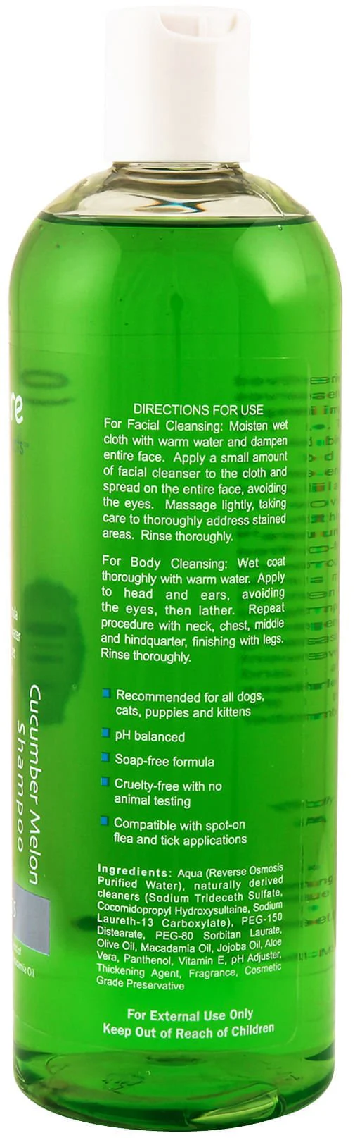 Simply Pure Cucumber Melon Shampoo - Pet's Shop
