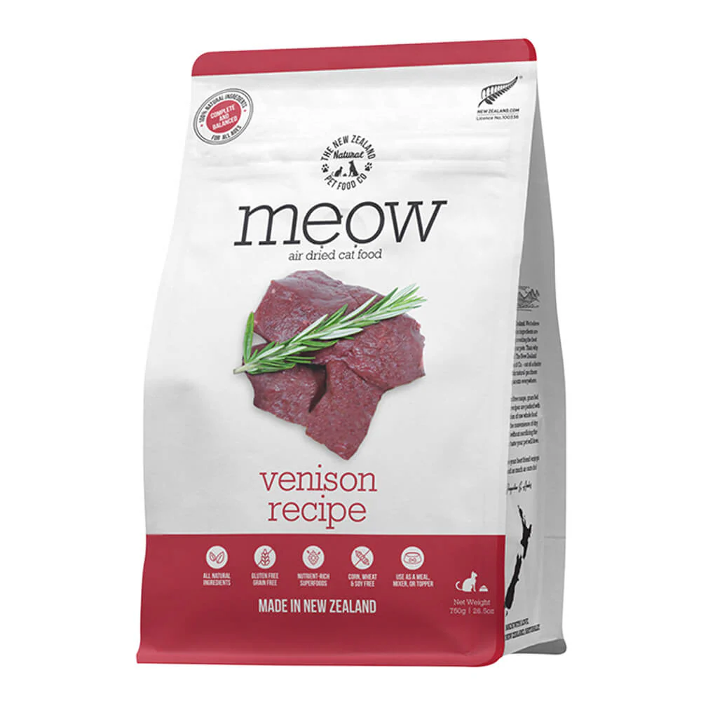 Meow Venison Air Dried Food, 26.5 oz - Pet's Shop