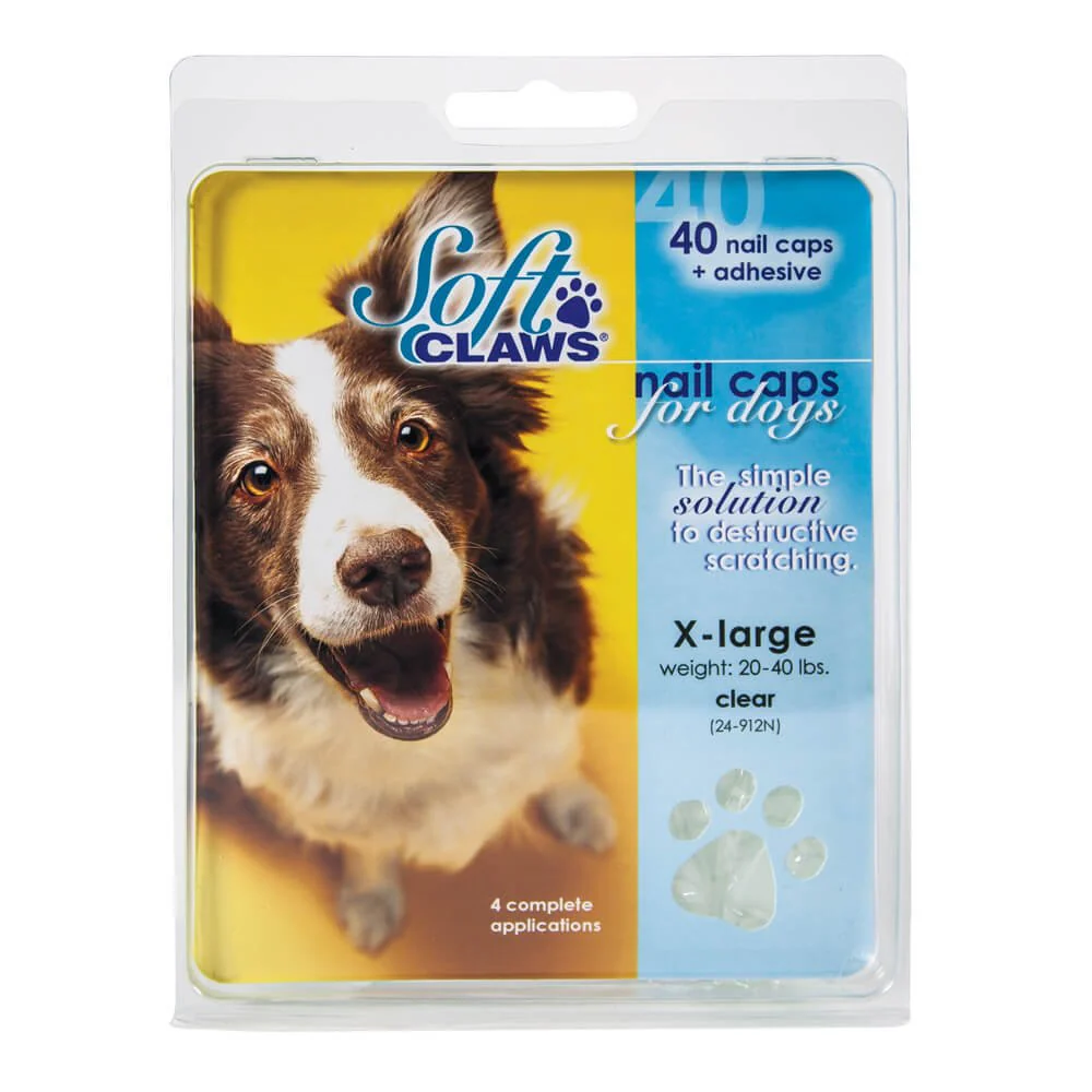 Soft Claws Nail Caps for Dogs, 40 ct - Pet's Shop