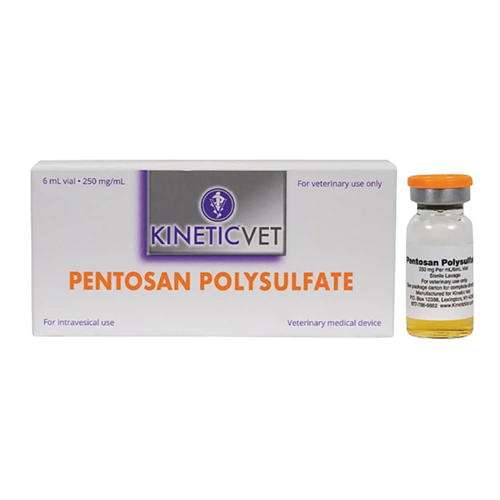 Rx Pentosan Polysulfate (Generic) Injection for Dogs, Cats, & Horses, 6 ml Vial - Pet's Shop