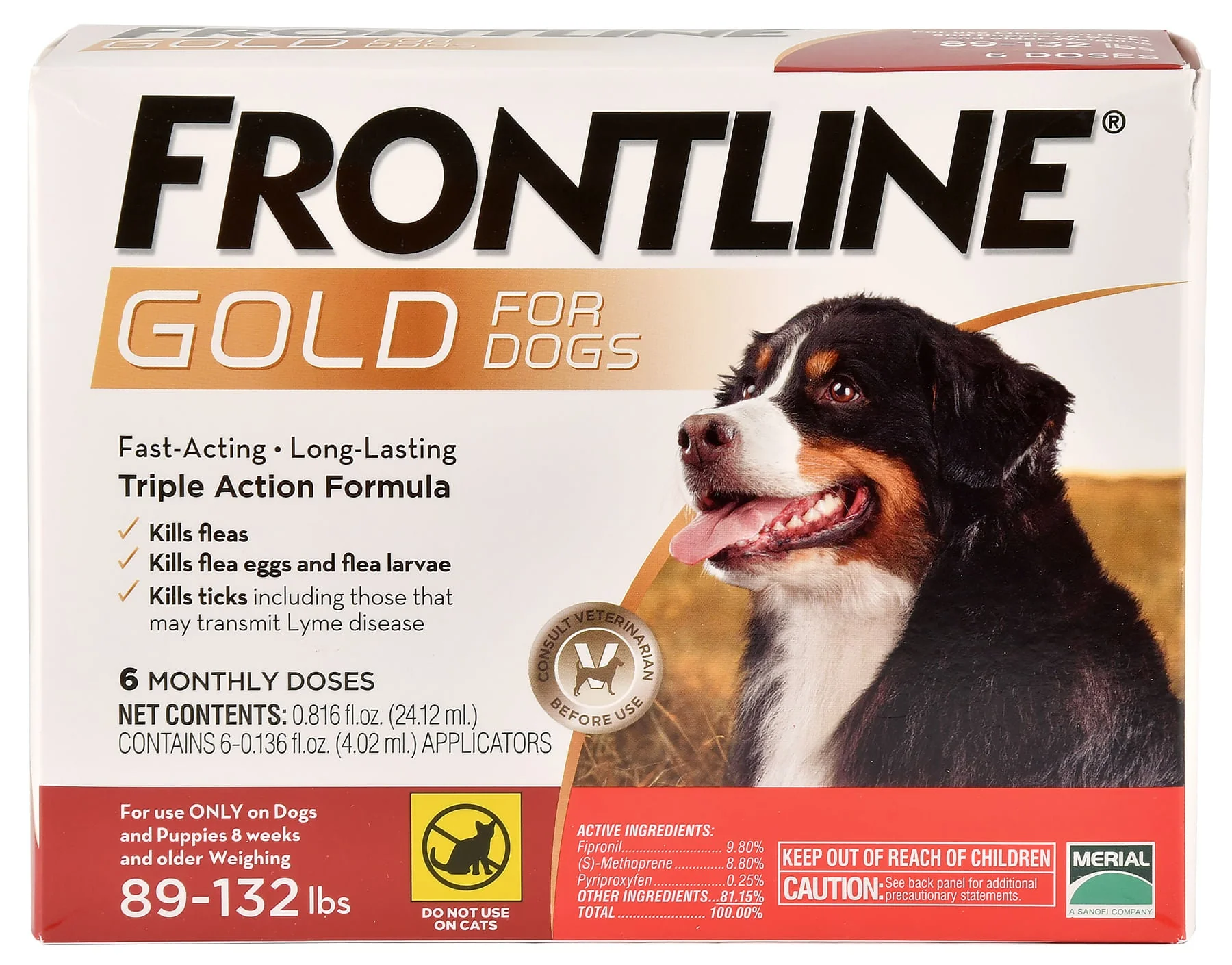 Frontline Gold for Dogs, 6-pack - Pet's Shop