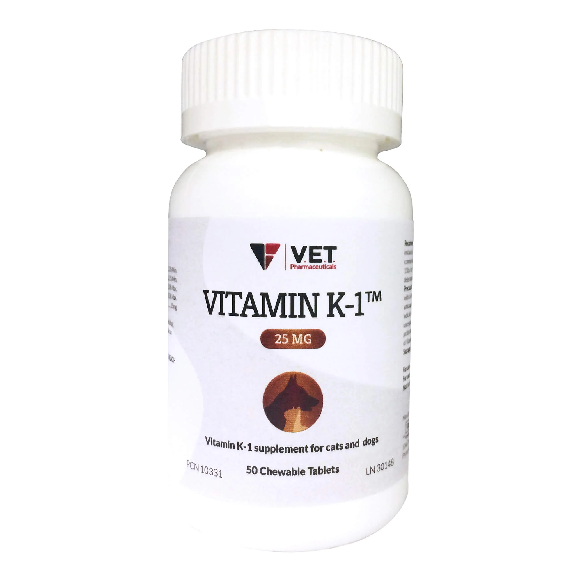 Vitamin K1 Chewable Tablets for Cats & Dogs - Pet's Shop