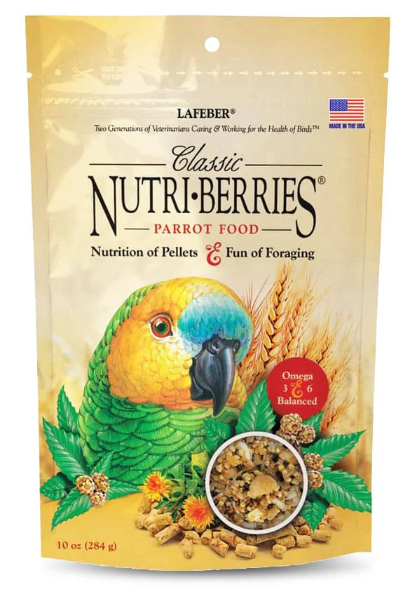 Lafeber Classic Parrot Nutri-Berries, 10 oz bag - Pet's Shop