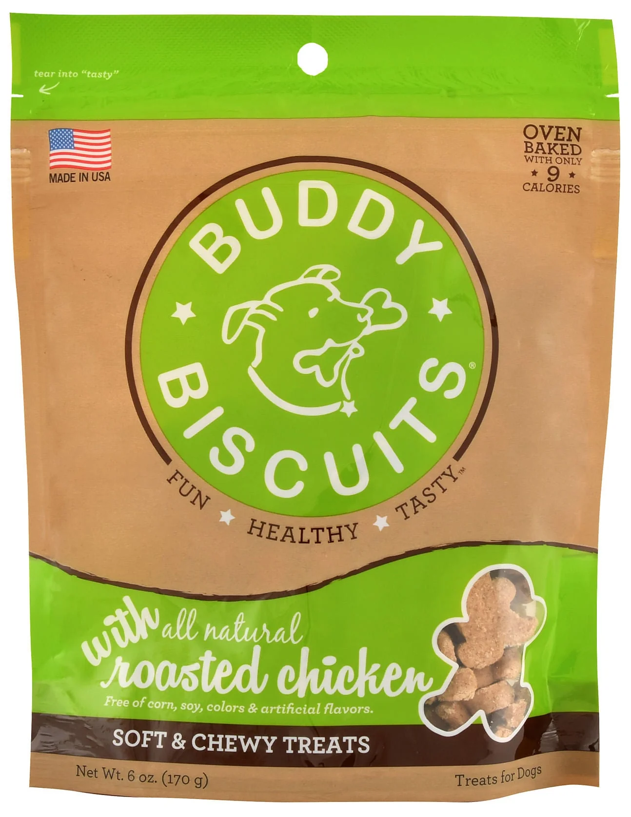 Soft & Chewy Buddy Biscuits, 6 oz - Pet's Shop