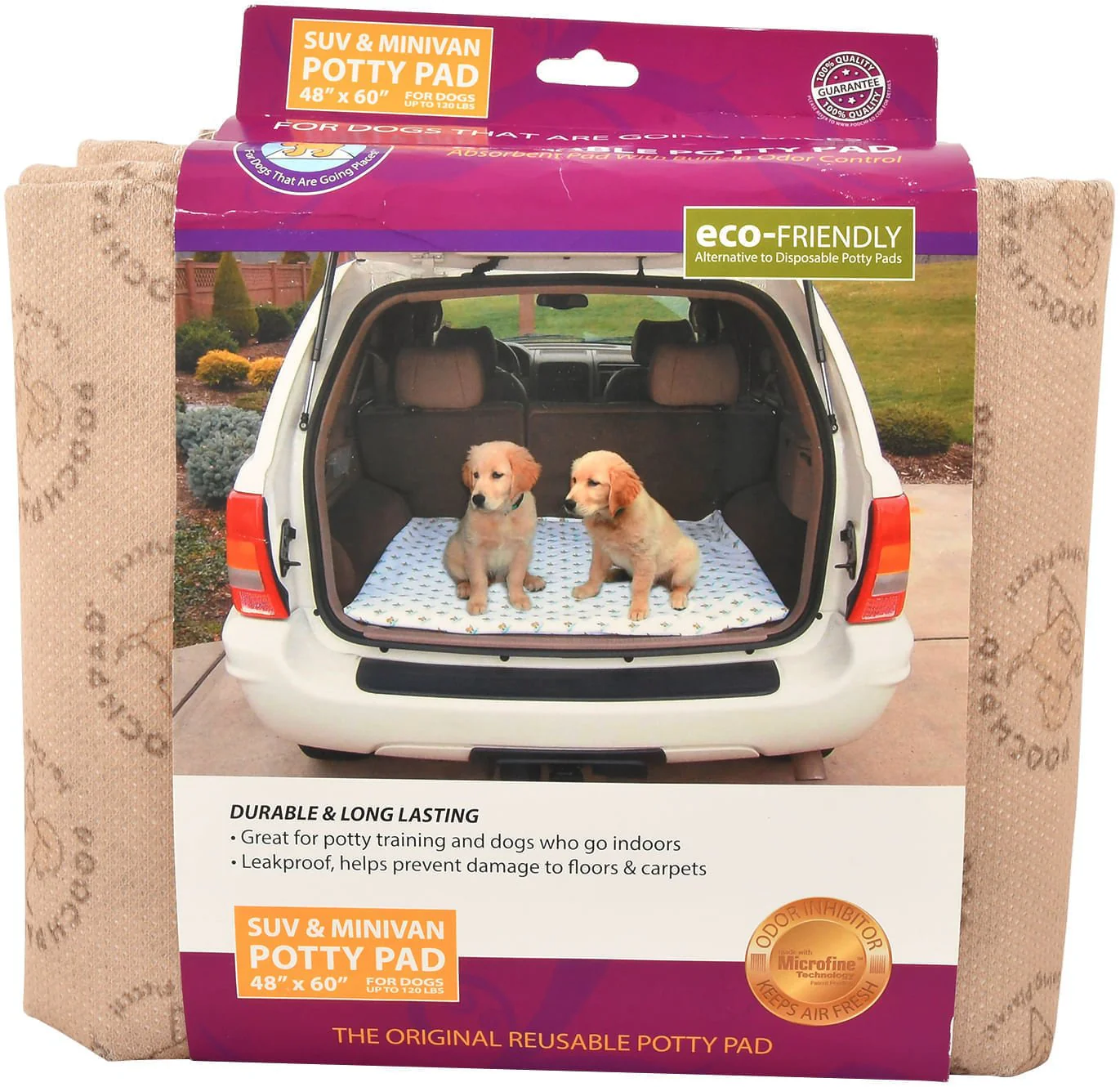 PoochPad Giant Reusable Potty Pad, 48