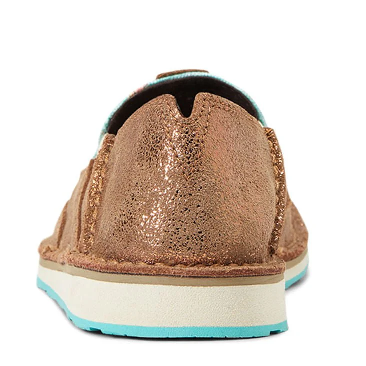 Ariat Women's Cruiser, Copper Metallic/Bucking Turquoise - Pet's Shop