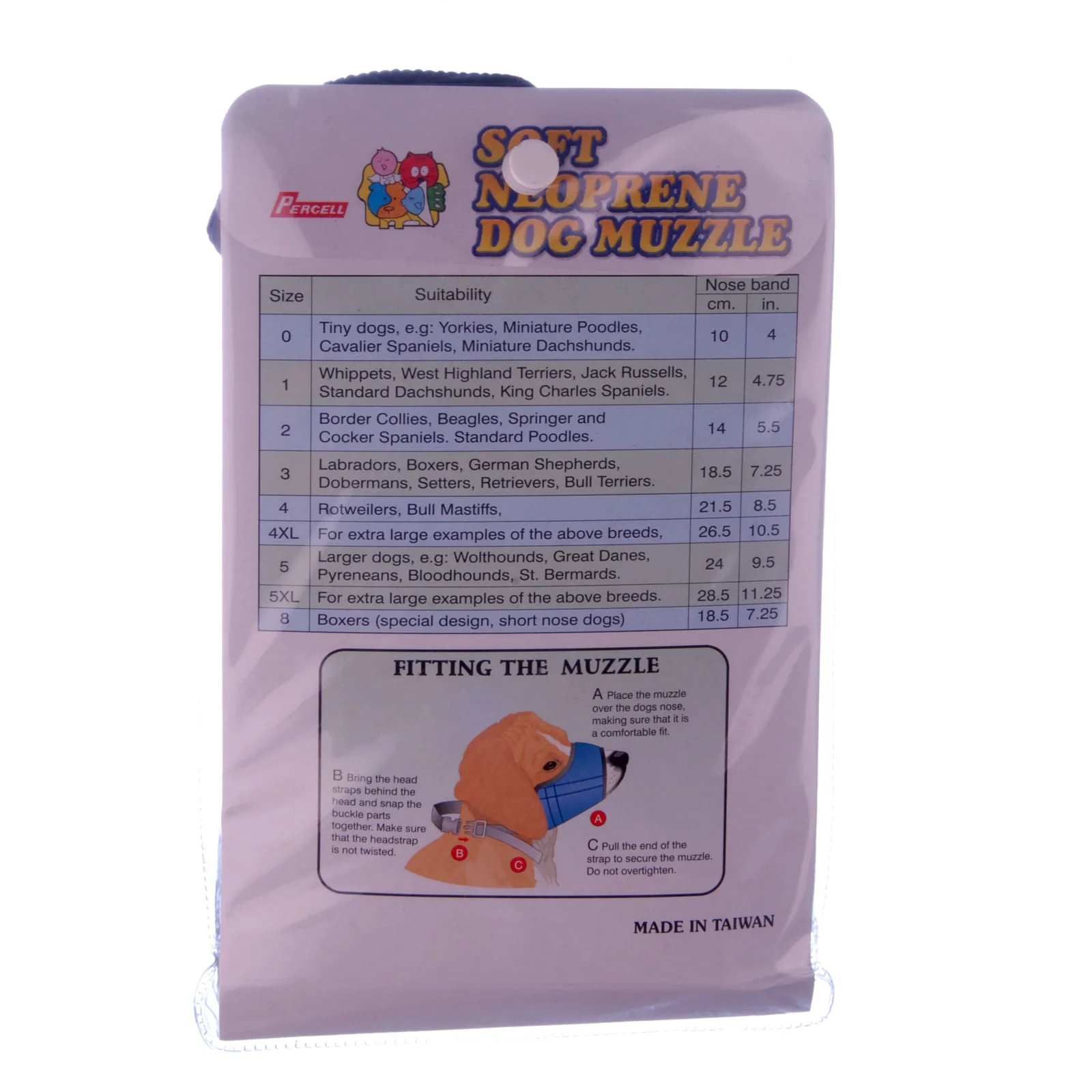 Soft Neoprene Dog Muzzles - Pet's Shop