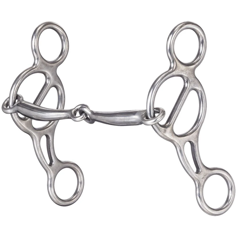 Tough1 Short Shank Gag Snaffle - Pet's Shop