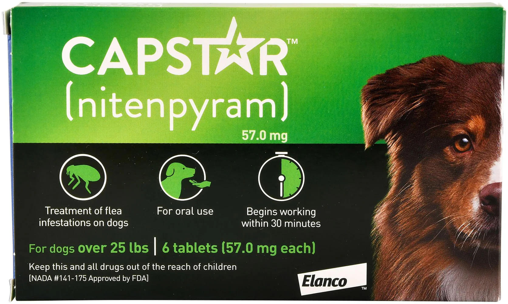 Capstar Oral Flea Treatment for Dogs - Pet's Shop