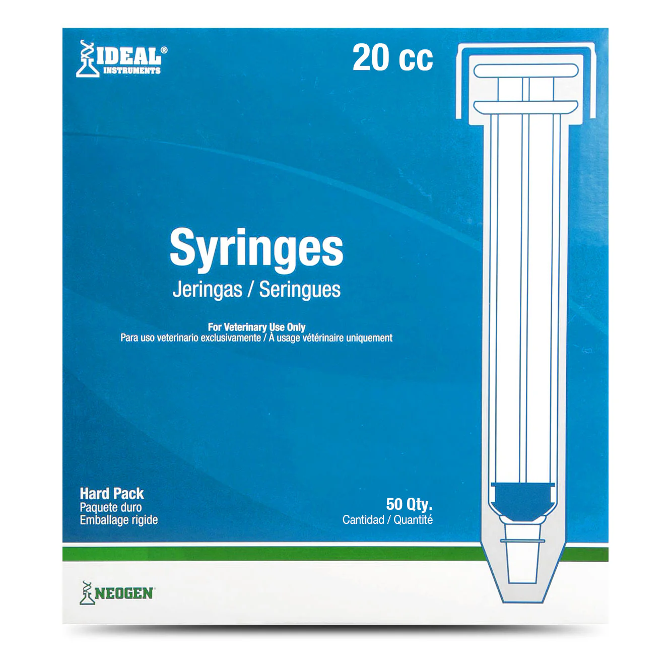 Ideal Luer Lock Syringes, Boxes - Pet's Shop