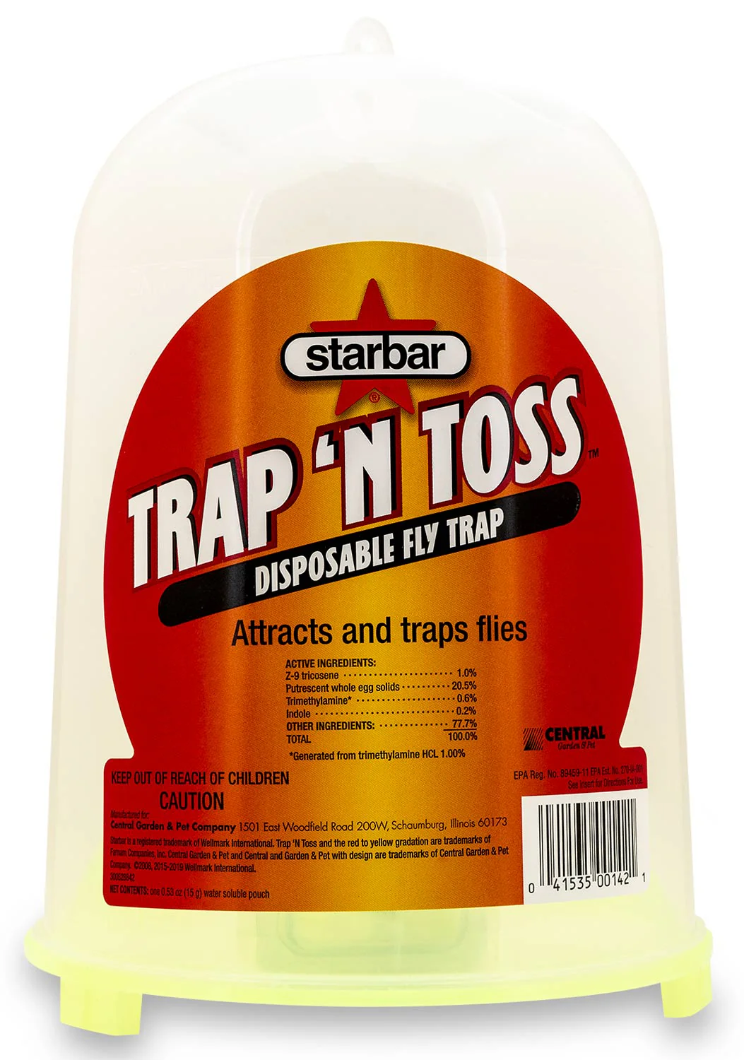 Trap 'n Toss Disposable Fly Trap - Pet's Shop
