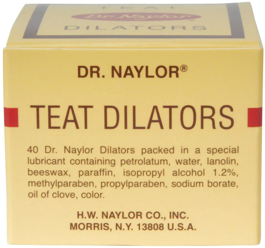 Dr. Naylor's Teat Dilators, Box of 40 - Pet's Shop