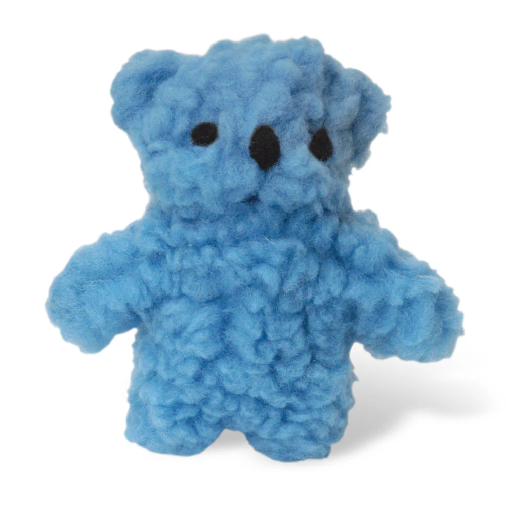 Fleecy Bear Dog Toy with Squeaker, Each - Pet's Shop