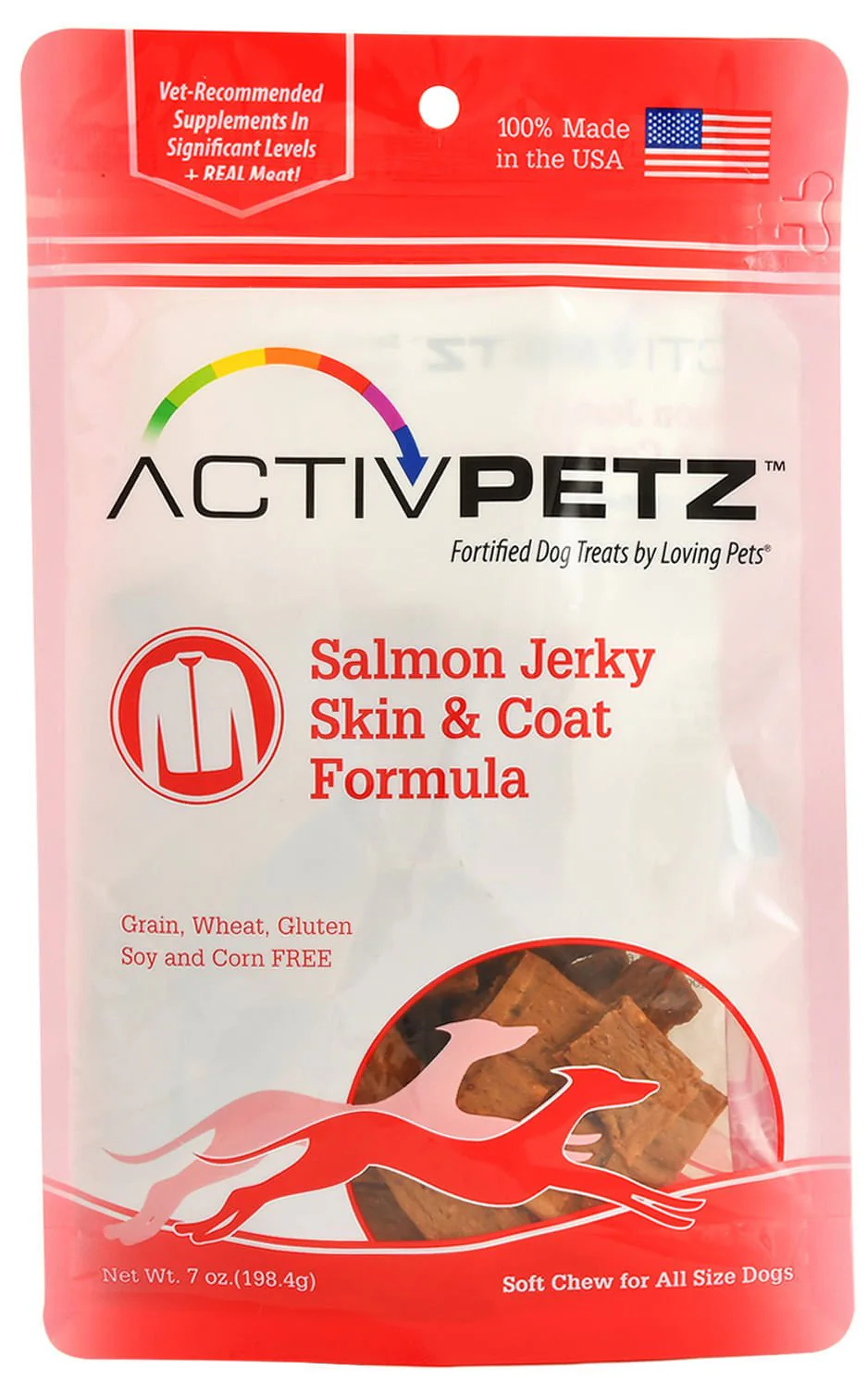 ActivPetz Skin & Coat Jerky Treats - Pet's Shop