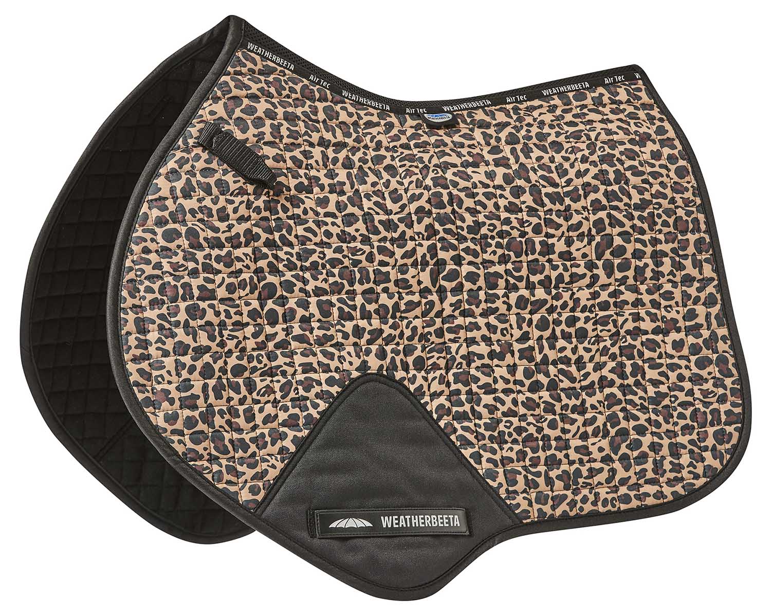 WeatherBeeta Prime Leopard Jump Shaped Saddle Pad - Pet's Shop
