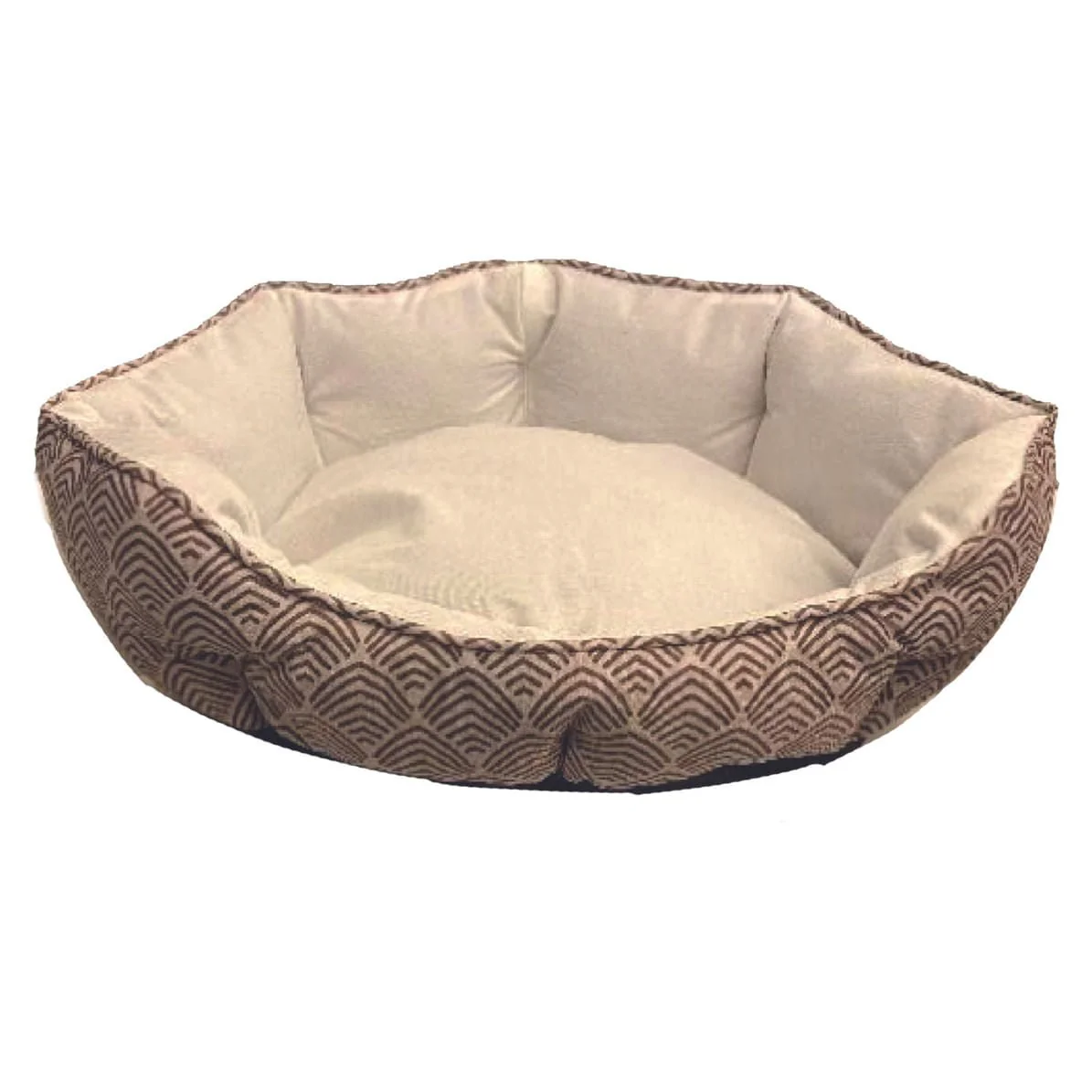 Mink Tufted Euro Cuddler, Large - Pet's Shop