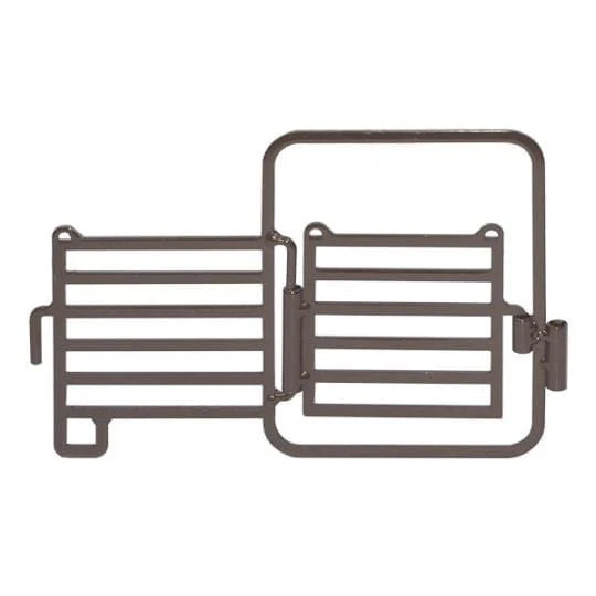 Little Buster Priefert Arena Gate, Brown - Pet's Shop