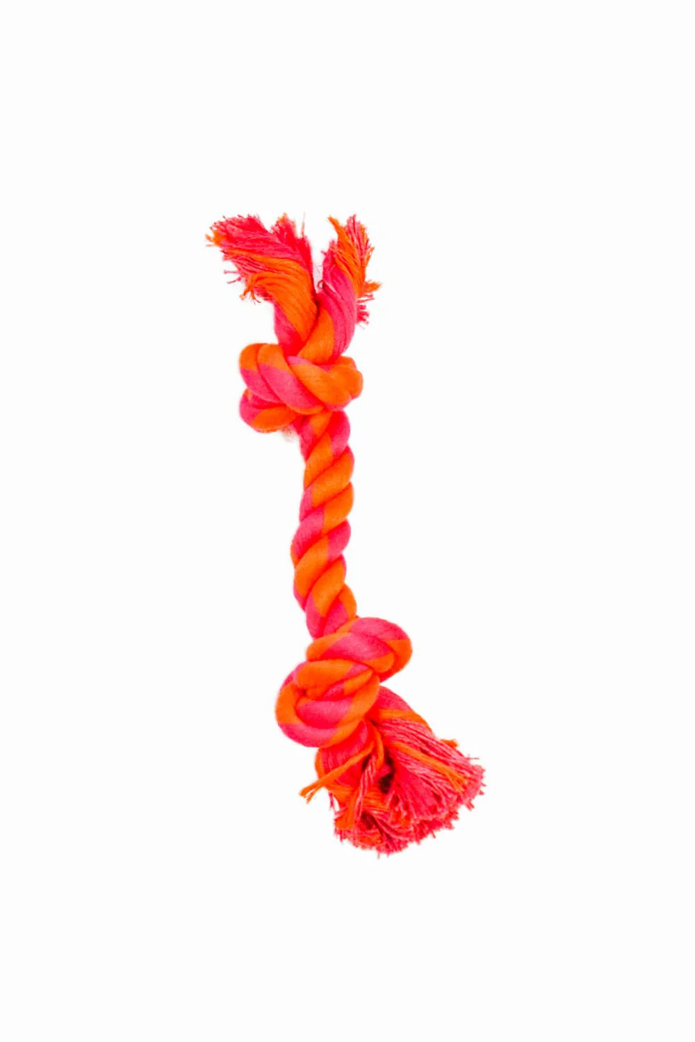 2 Knot Rope Dog Bone Tug Toy - Pet's Shop