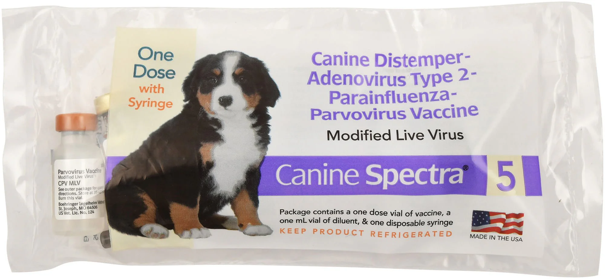 Canine Spectra 5 Dog Vaccine - Pet's Shop