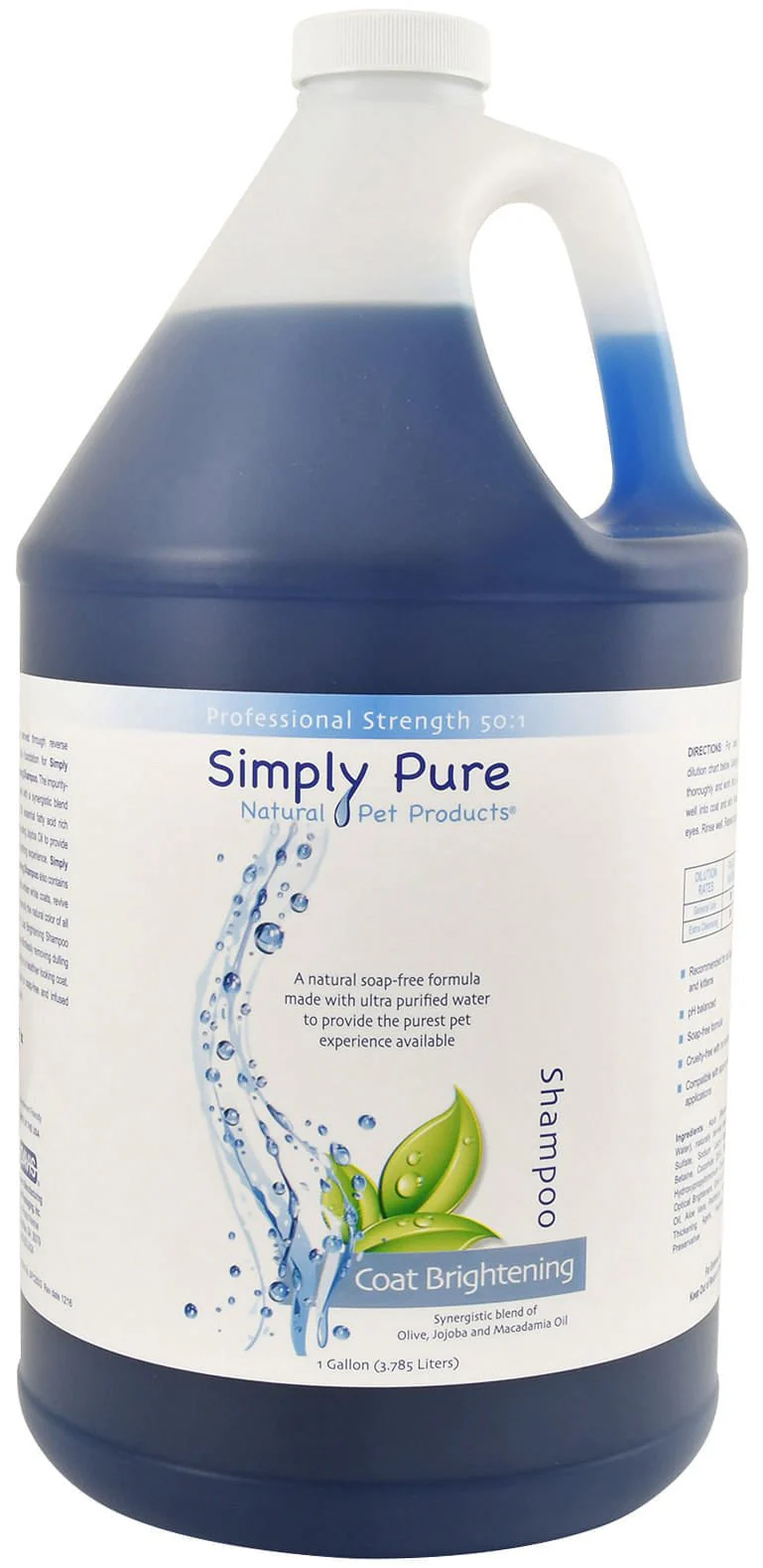 Simply Pure Coat Brightening Shampoo - Pet's Shop