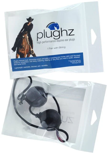 Plughz Equine Ear Plugs with Cord - Pet's Shop