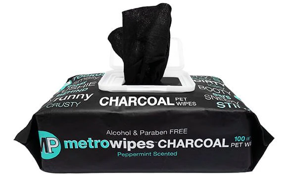 Metro Wipes Charcoal Peppermint Pet Wipes - Pet's Shop