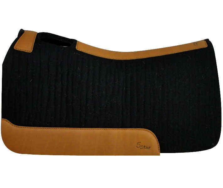 5 Star Barrel Racer Saddle Pad, 7/8