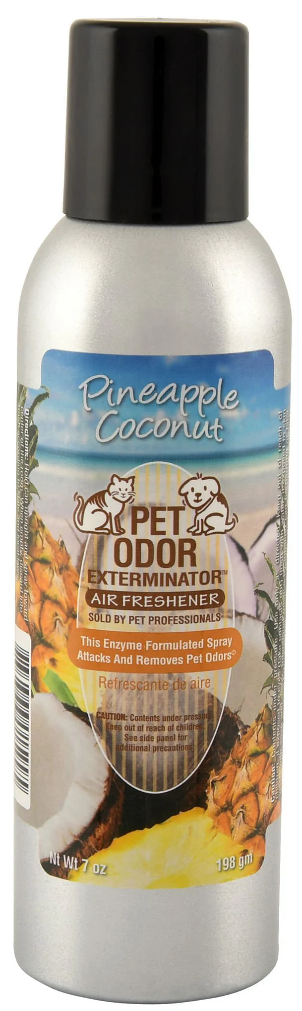Pet Odor Exterminator Spray, Pineapple Coconut, 7 oz - Pet's Shop