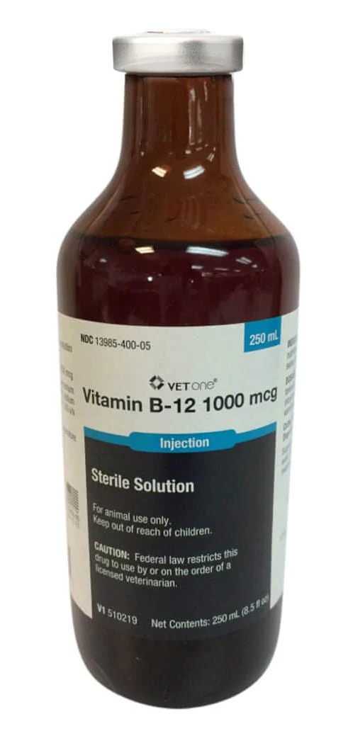 Vitamin B-12 (Generic) Injectable Solution - Pet's Shop