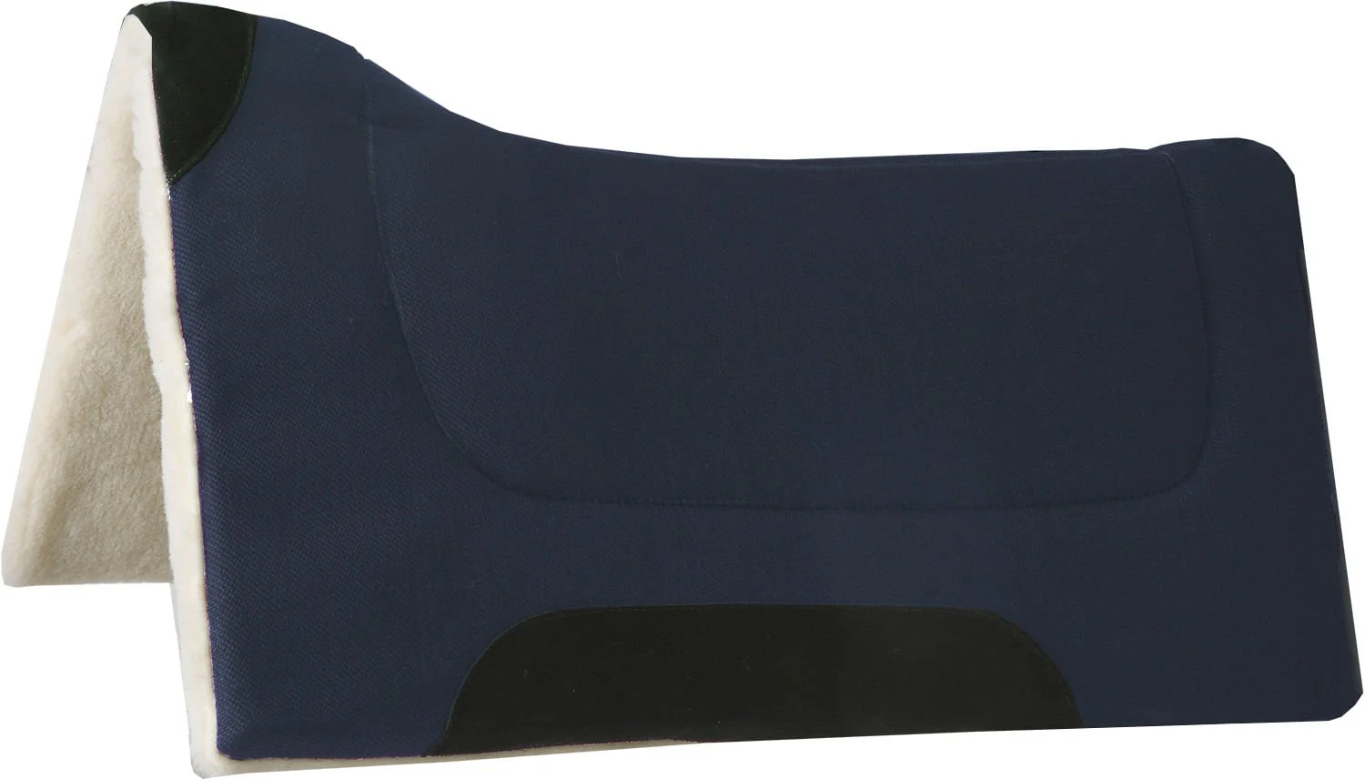 Blue Horse Brushed Wool Contoured Saddle Pad - Pet's Shop