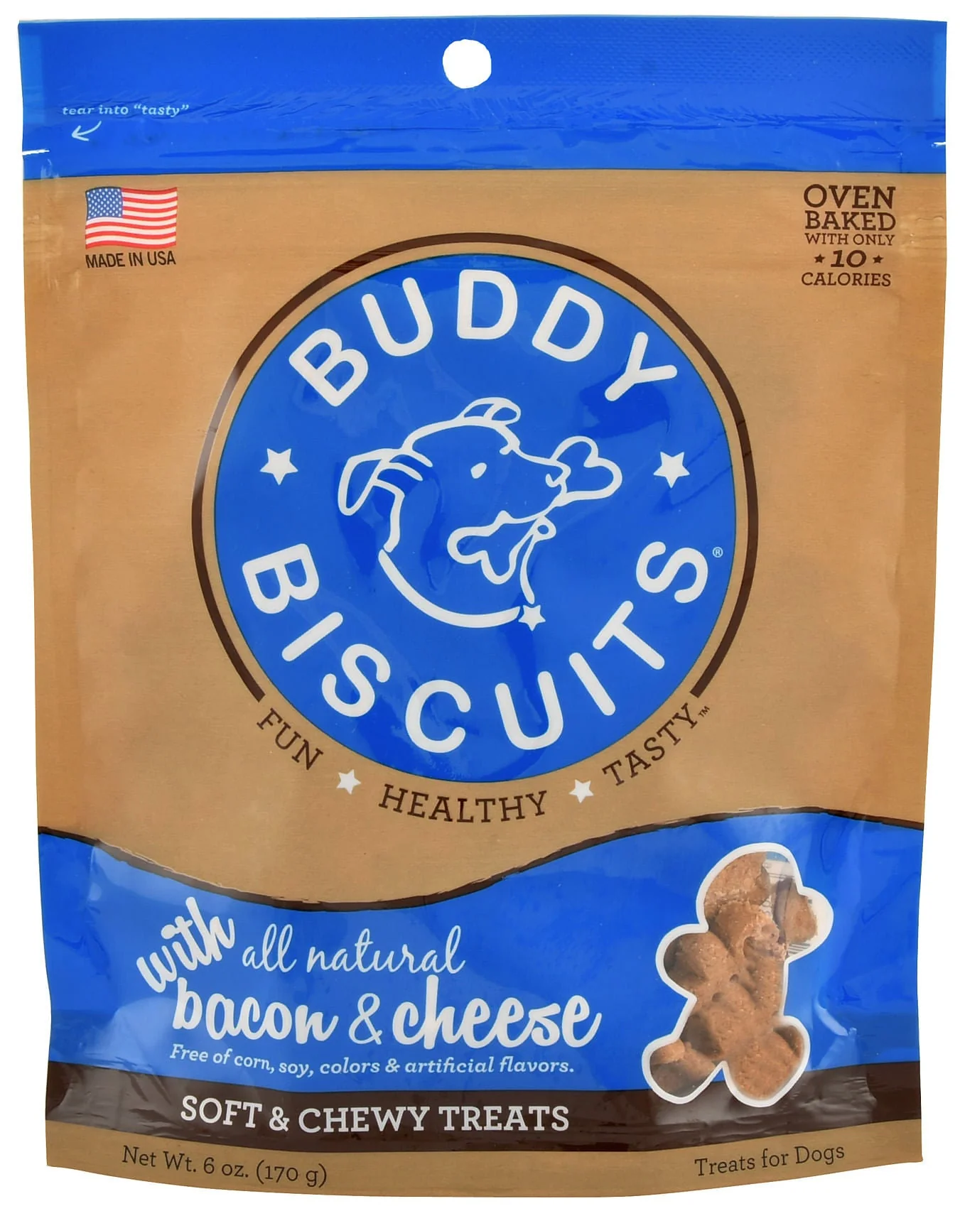 Soft & Chewy Buddy Biscuits, 6 oz - Pet's Shop