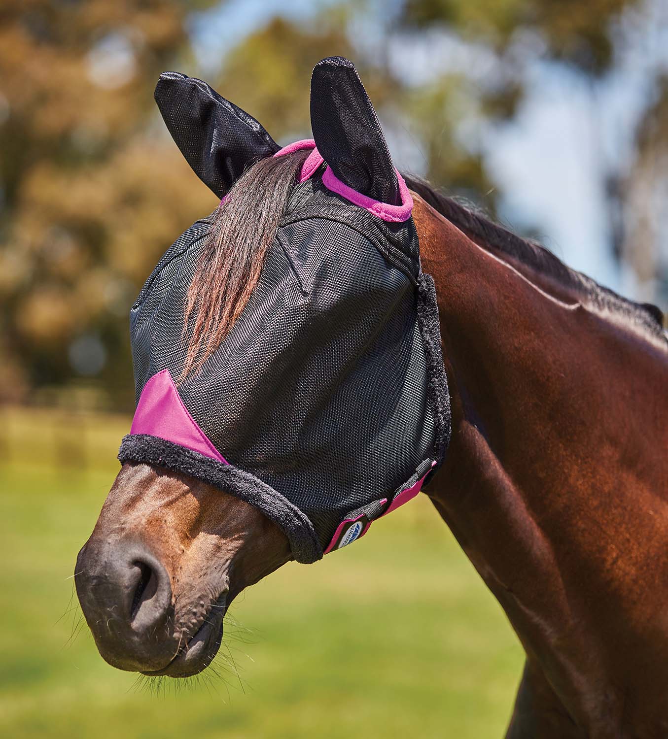 Weatherbeeta ComFITec Deluxe Durable Mesh Horse Fly Mask with Ears - Pet's Shop