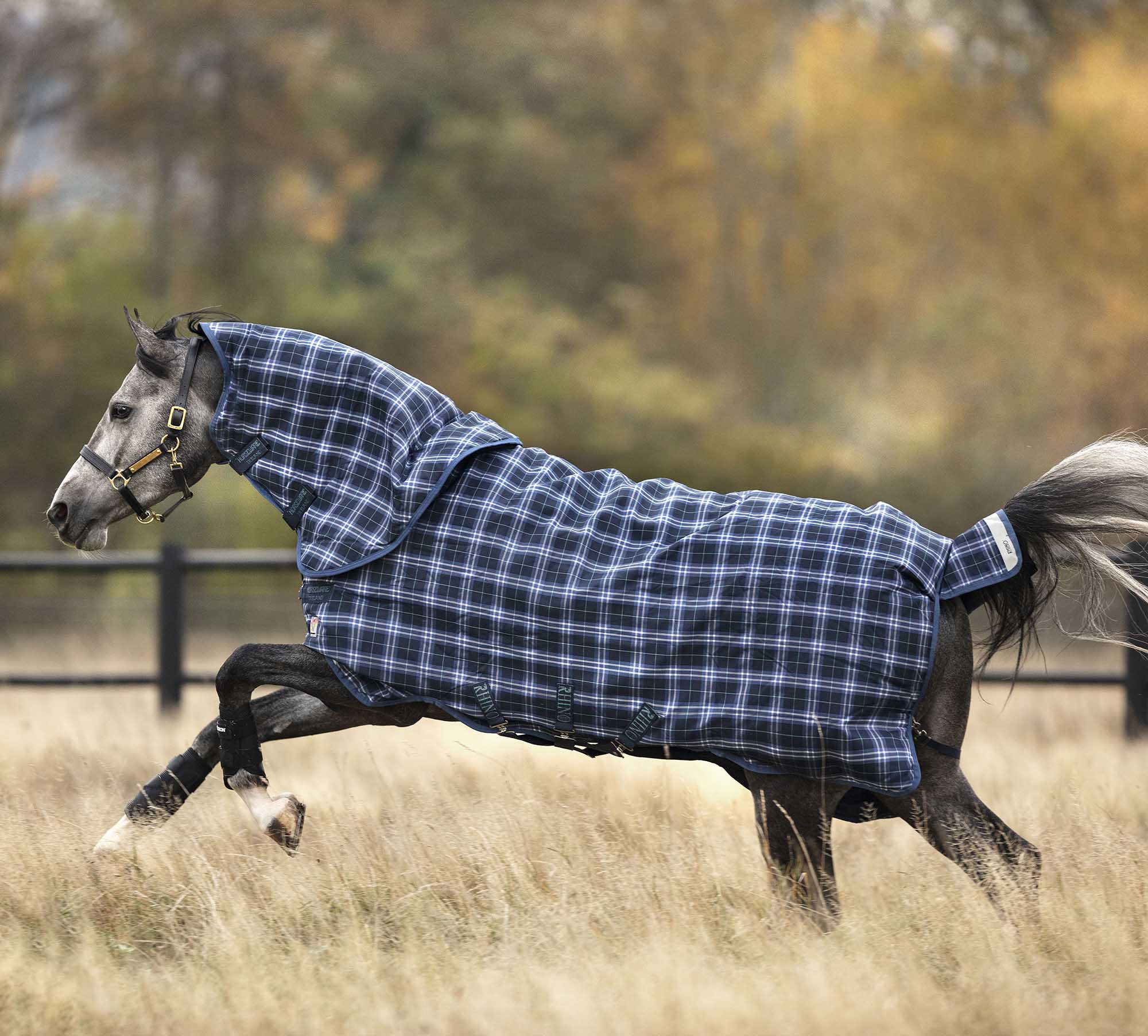 Rhino Plus Horse Turnout Blanket with Vari-Layer, Heavyweight - Pet's Shop