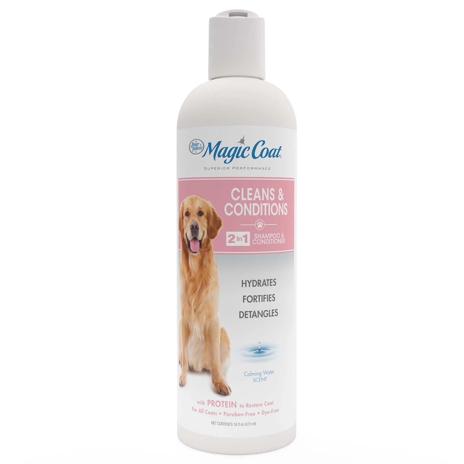 Magic Coat Cleans & Conditions 2 in 1 Shampoo and Conditioner, 16 oz - Pet's Shop