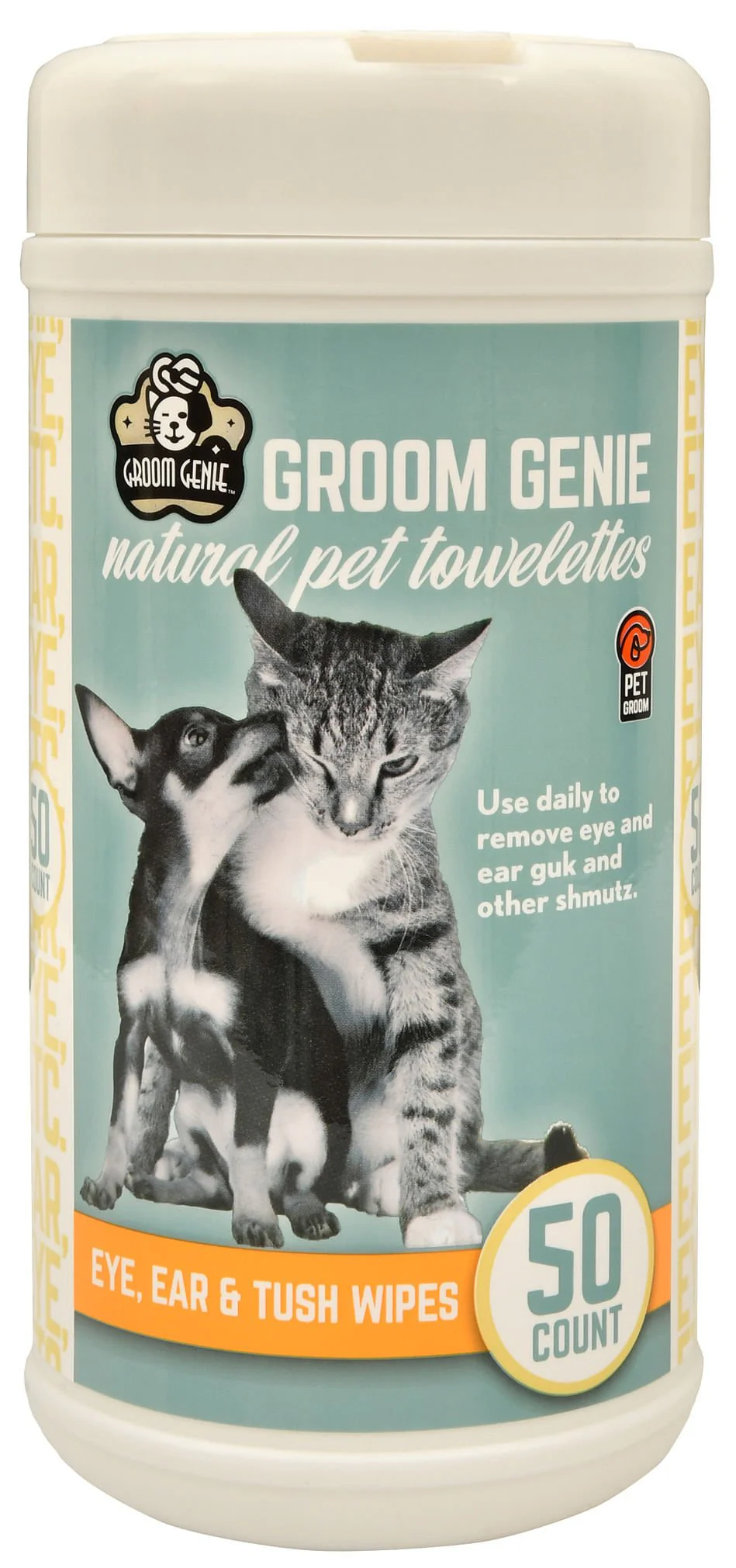 Groom Genie Sensitive Clean Pet Wipes - Pet's Shop
