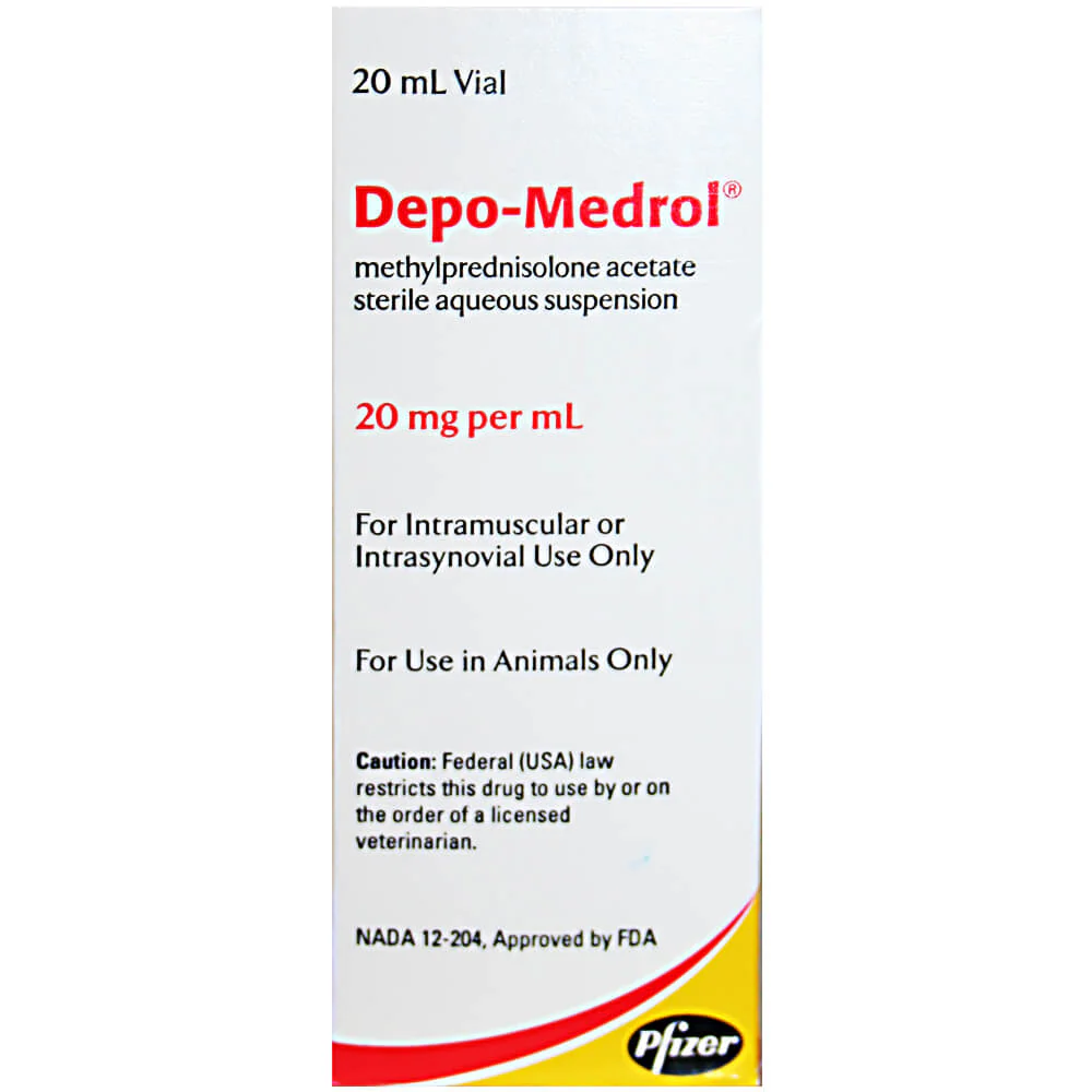Rx Depo-Medrol? Injection for Dogs, Cats, & Horses - Pet's Shop