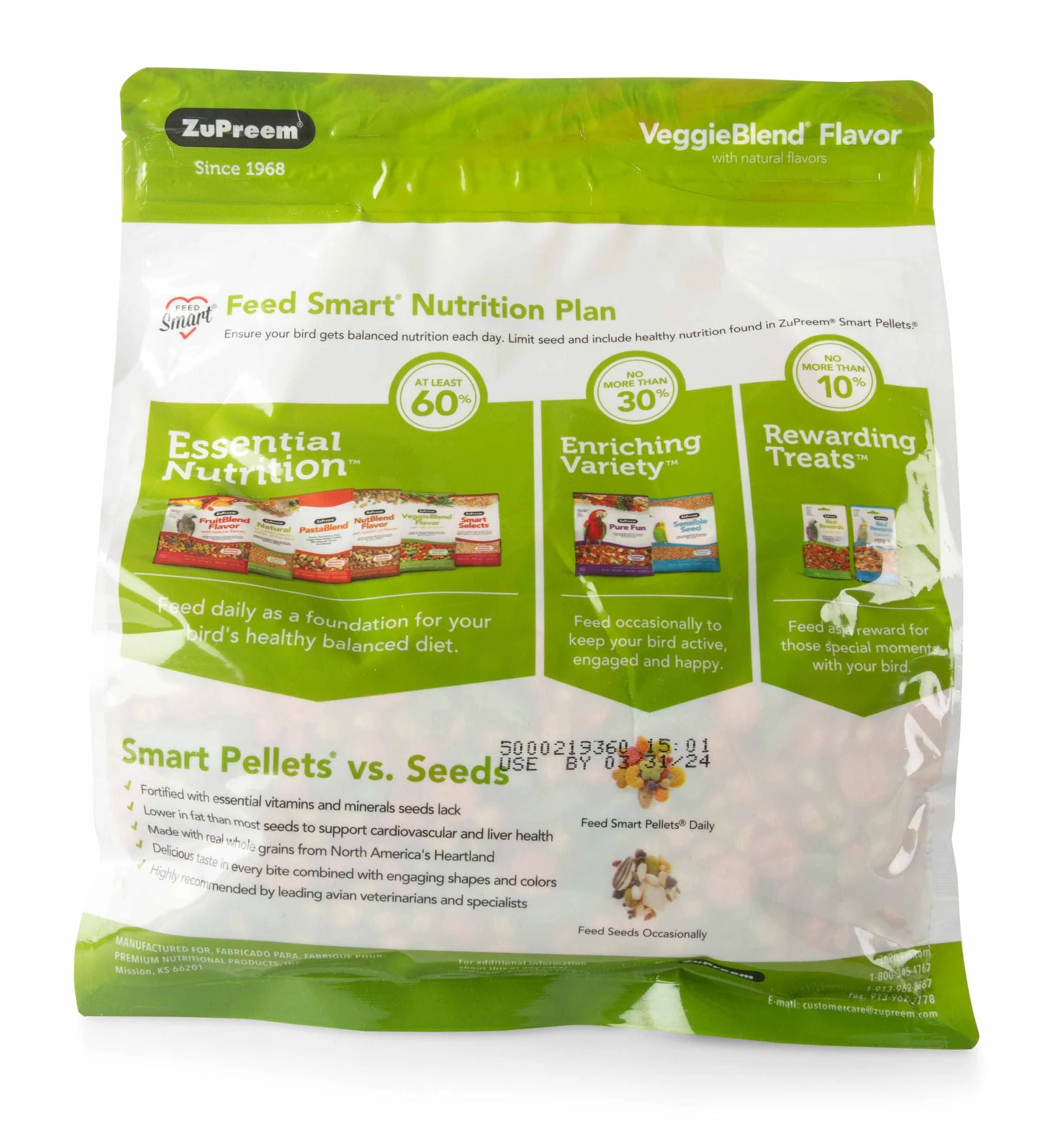 ZuPreem Bird Diet - Pet's Shop