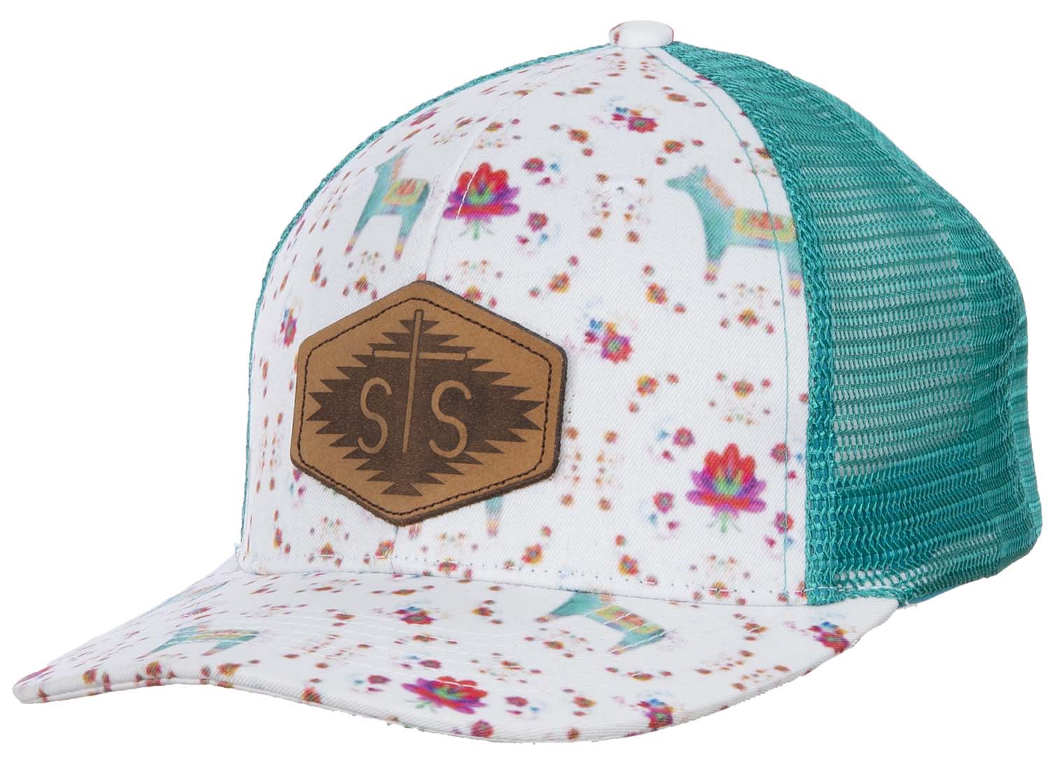 STS Watercolor Donkey Patch Hat, Ladies - Pet's Shop