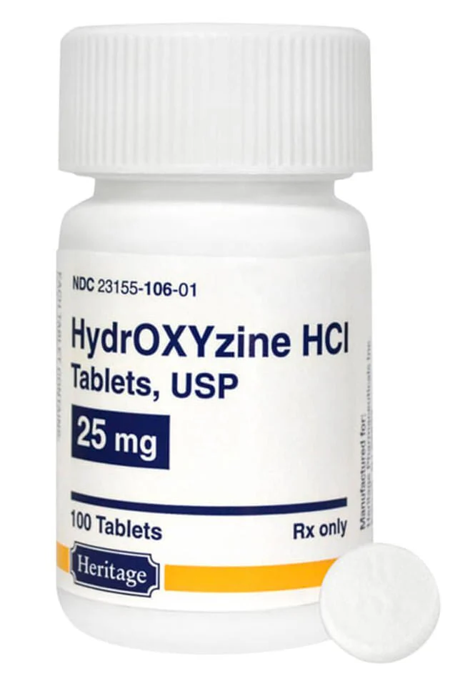 Rx Hydroxyzine HCl (Generic) Tablets for Dogs & Cats - Pet's Shop