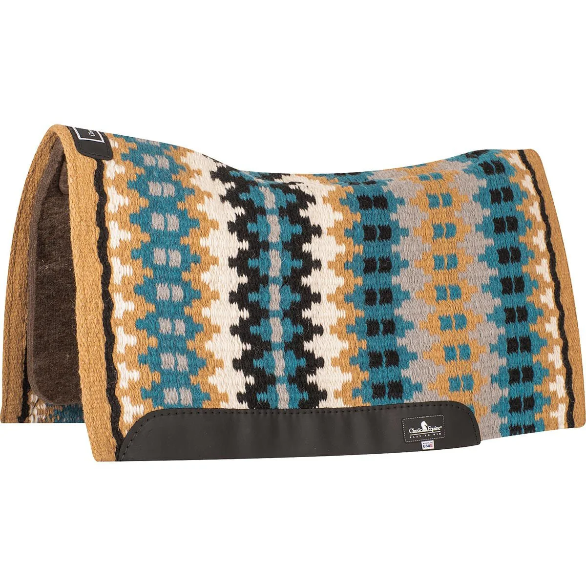 Classic Equine Contour Wool Top Alpaca Saddle Pad - Pet's Shop